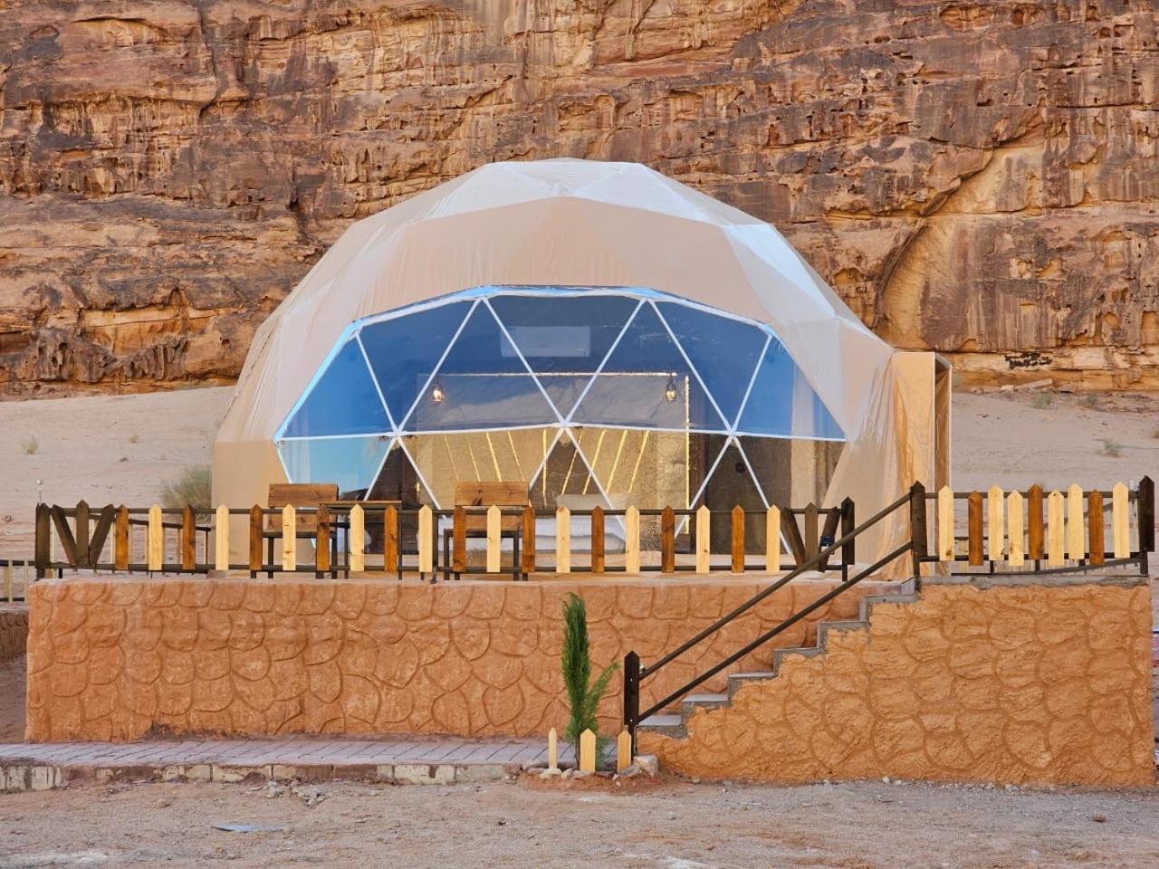 غرووب وادي رم Hotel Exterior photo